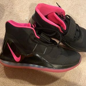 Men’s Nike Air Force black and pink
